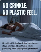 SafeRest Waterproof Twin XL Size Mattress Protector - Image 3
