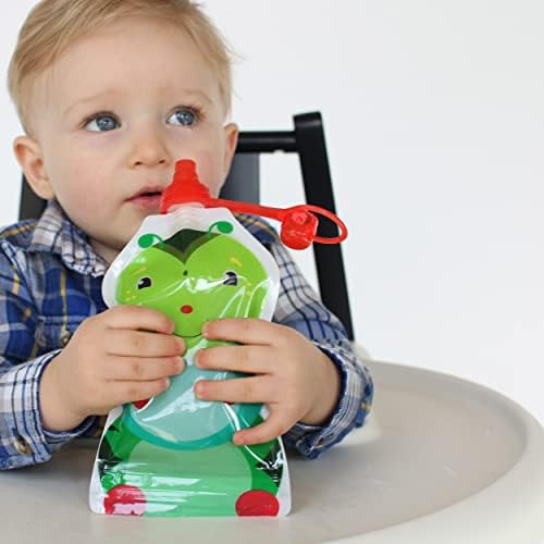 ChooMee Reusable Baby Food Pouches | BPA Free | Refillable Toddler Squeeze - Image 4