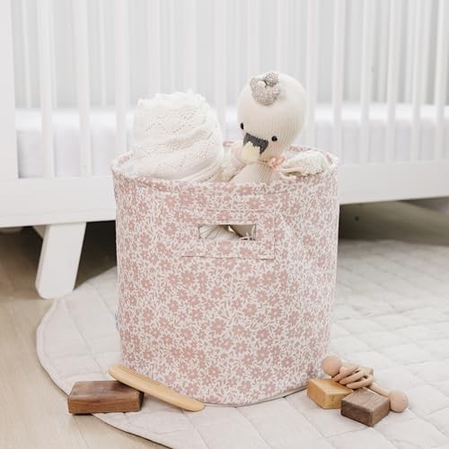Sorrel + Fern Nursery Storage Basket, Soft Collapsible Fabric Toy Bin, Magic - Image 7