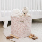 Sorrel + Fern Nursery Storage Basket, Soft Collapsible Fabric Toy Bin, Magic - Image 7