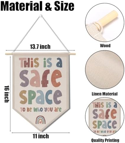 Boho Therapy Office Classroom Wall Decor - Image 6