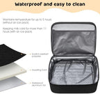OCKLILY Breast Pump Bag Cooler Backpack — Large Insulated Milk Storage - Image 5