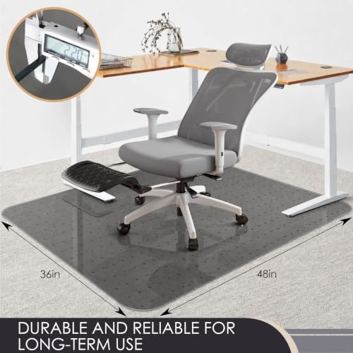 Kuyal Office Chair Mat for Carpet - Image 2