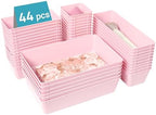 Vtopmart 44 PCS Plastic Drawer Organizers Set, Vanity Organizer Trays by Vtopmart