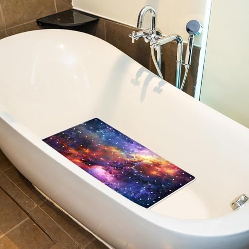 Bath Tub Shower Mat, Washable Bathtub Floor Mats, Suction Cups and Drain Holes - Image 4