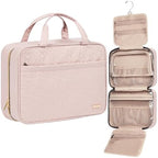 NISHEL Travel Toiletry Bag for women, Portable Hanging Organizer for by NISHEL