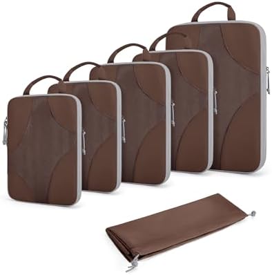 Bagsmart Compression Packing Cubes, Travel Bag Cruise Ship Essentials by BAGSMART