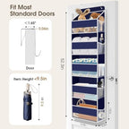 2 Pcs Over The Door Organizer Large Capacity Hanging Storage Room Organizer - Image 2