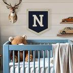 Lacama Toddler Boys Room Decor Name Pennant Flag Personalized Baby Gifts - Image 4