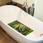 Shower Mat Non Slip 26.8 x 15.1 Inches, 3D Dinosaur Bathtub Mat Shower Stall - Image 5