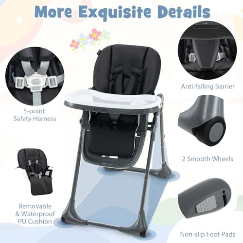 BABY JOY Convertible High Chair - Image 4