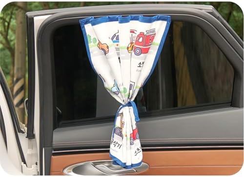 Magnetic Car Sun Shade Curtain for Side Window – Sun Blocker and UV Protector - Image 4