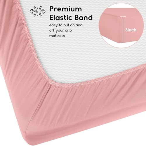 Yoofoss 2-Pack Baby Crib Sheets - Image 3