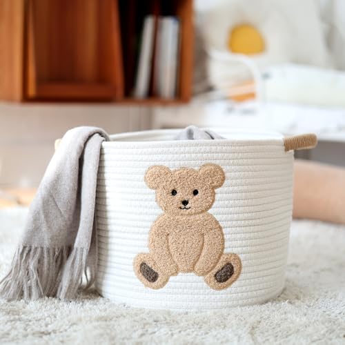 Cotton Rope Basket Toy Storage Baskets - Image 5