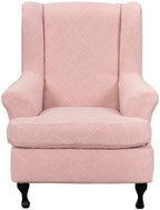 CRFATOP Wingback Chair Covers Stretch Armchair Slipcovers by CRFATOP