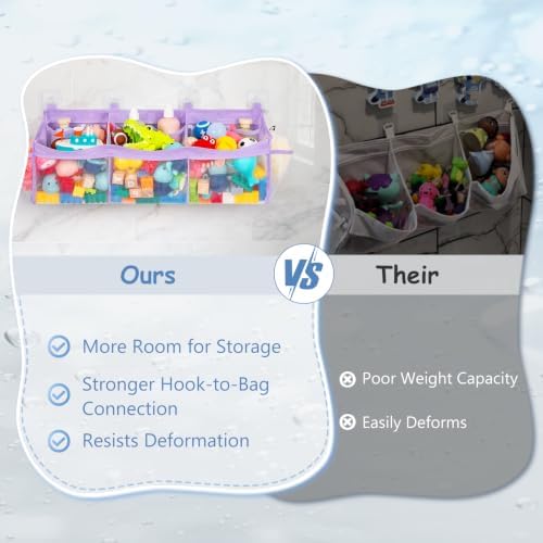 Criusia Extra Large Bath Toy Organizer - Image 6
