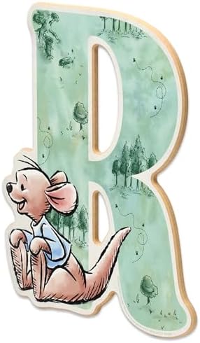 Disney Winnie the Pooh Letter R Wood Wall Decor - Image 2