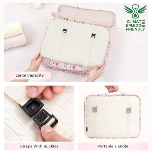BAGAIL 8 Set Packing Cubes Luggage Packing Organizers - Image 6