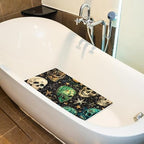 Shower Mat Non Slip, Skulls and Star Anti Slip Bath Mat - Image 5