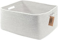 COMFY-HOMI Cotton Rope Woven Basket by COMFY-HOMI