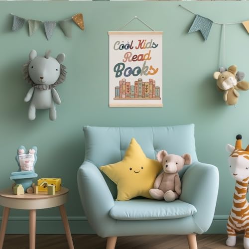 Reading Poster Hanger, Reading Nook Library Decor Wall Decor - Image 4