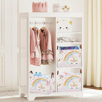 Unicorn Gift Bag Pink Kids Laundry Basket Rainbow Cloud Unicorn Nursery Decor - Image 7