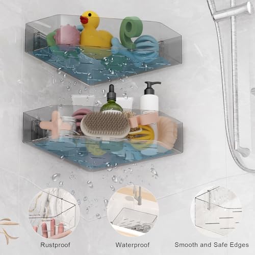 Corner Bathtub Toy Storage, Quick-Drying - Image 3