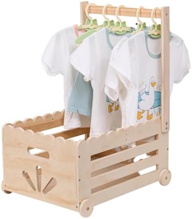 Wooden Baby Shower Crate Closet by Unknown