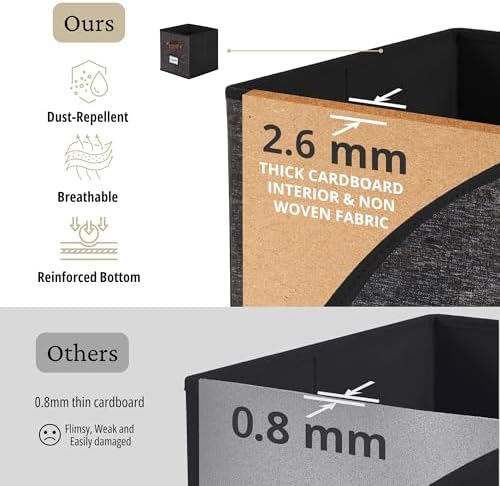 DECOMOMO Storage Bins, Cube Storage Bin - Image 5