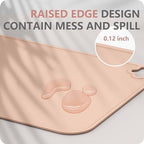 Silicone Placemat for Toddles Kids Non-Slip Reusable Portable Kids Placemats - Image 6
