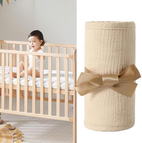 Cot Rail Protector 4 Pack Cotton Gauze Teething Guard - Image 2