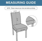 Genina Waterproof Dining Chair Covers Set of 4 Parsons Chair Slipcovers - Image 4