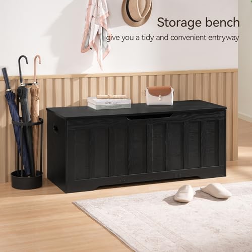 VANKILEY 47.2" Storage Chest Extra Large, Storage Bench - Image 5