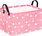 Kid Storage Basket Gift Shelf Basket Toy Storage Bin, Nursery Basket Organizer by KUNRO