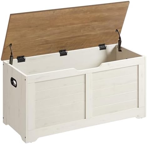 VASAGLE Storage Chest, 39.4 Inches Width Bench by Unknown
