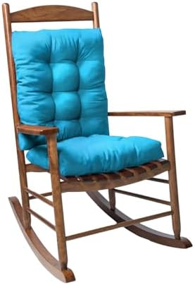 Blue Patio Rocking Chair Cushion by DetailsMakeLifeMoreSoft