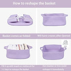 XUANGUO Medium Woven Cotton Rope Storage Basket - Image 7