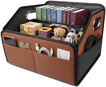 Noaman Leather Car Storage Organizer by Noaman