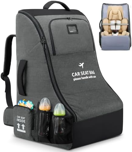 RAINSMORE Padded Car Seat Travel Bag by RAINSMORE