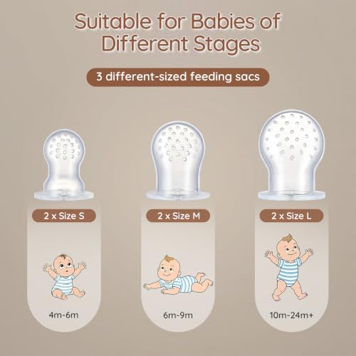2 Pack Silicone Baby Fruit Feeder - Image 3