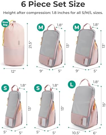 BAGSMART Compression Packing Cubes - Image 3