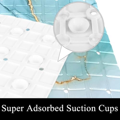 Non Slip Shower Mat Bathtub Mat 15.1x26.8 Inch, Quick Dry Bath Mat - Image 3