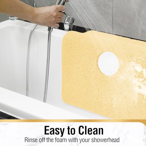 HITSLAM Square Shower Mat, 24 x 24 Inch Non Slip Bath Mat - Image 5