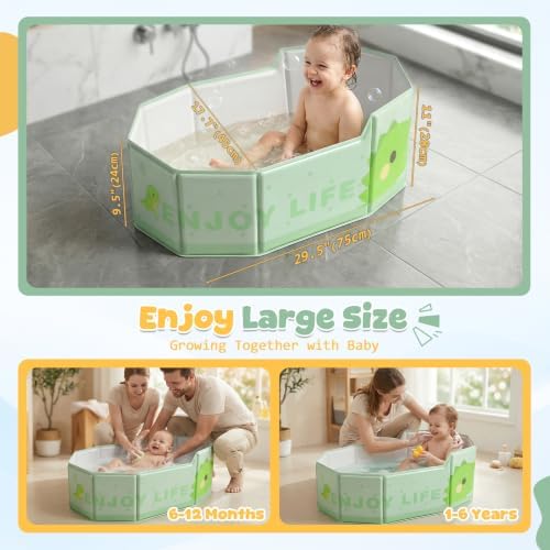 Orzbow Portable Toddler Bathtub - Image 2