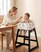 Mamatepe Baby High Chair Cover, Restaurant Seat Liner | Brown - Image 7