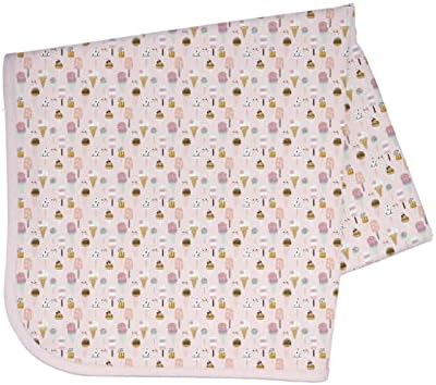 BapronBaby Pink Ice Cream Waterproof Splash Mat Catch All Floor Cover - Image 2