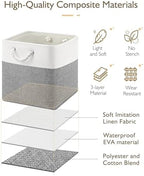 Patvingot 13-Inch Fabric Cube Storage Bins - Image 3