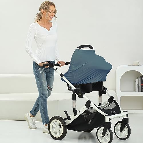 Breathable Car Seat Cover for Babies – Multi-Purpose Soft Rayon Nursing Cover - Image 5