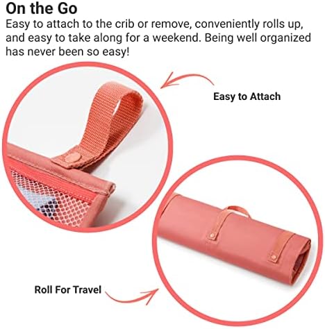 BabyToLove Crib & Caddy Organizer | Portable Hanging Storage - Image 3