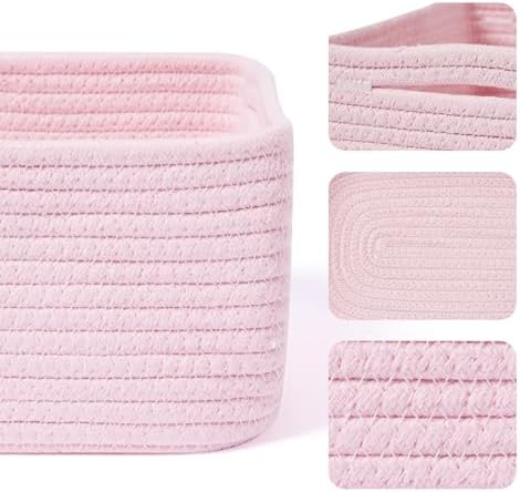 MiniArk Small Storage Baskets for Organizing | Closet Organizer Bins | Shelf - Image 2